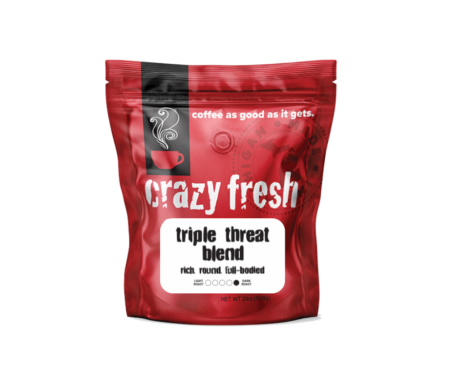 Triple Threat 2lb. — Crazy Fresh Coffee